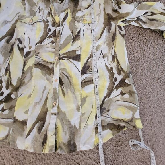 JM Collection Blouse shirt jacket Size: L - Picture 8 of 9